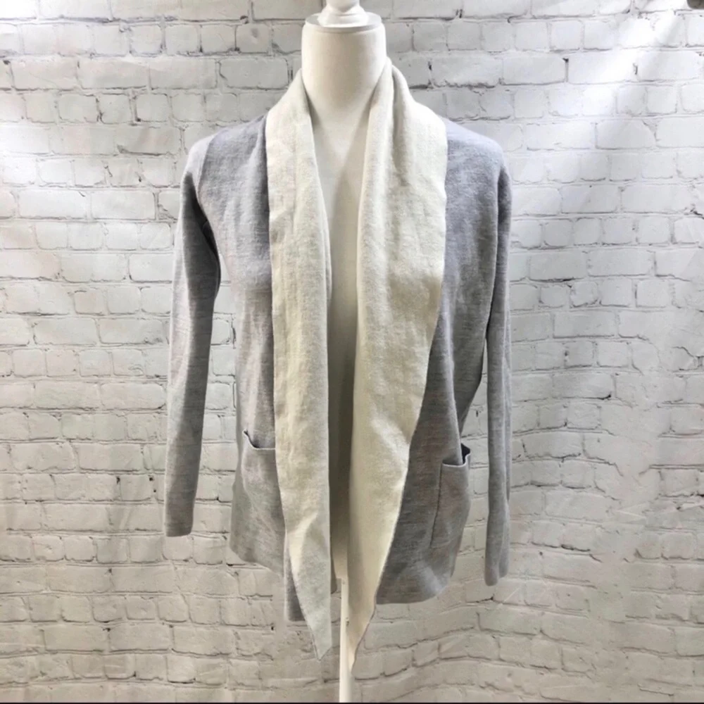 Babaton Aritzia Beekman Sweater Open Front Gray Size XS Cardigan FKM1–3319-48